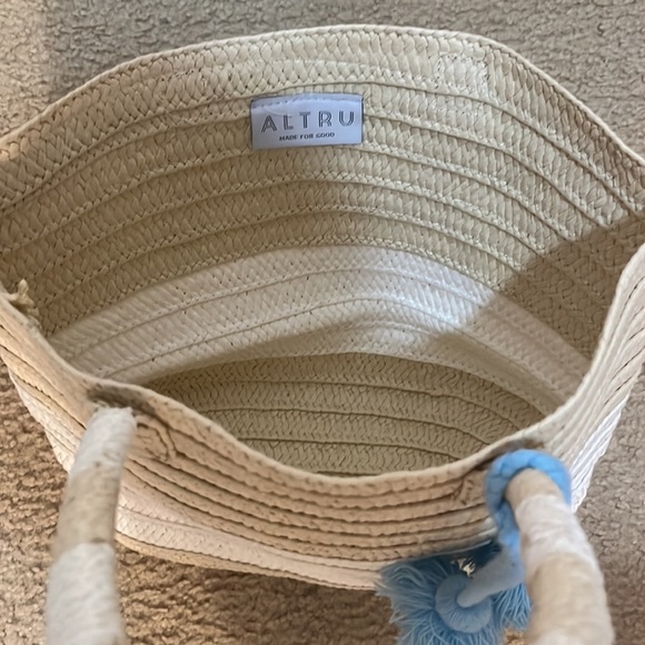 Altru medium sized straw tote bag - Picture 5 of 5